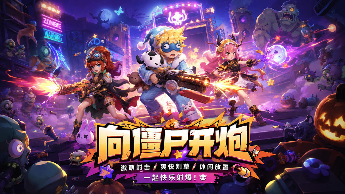 向僵尸开炮