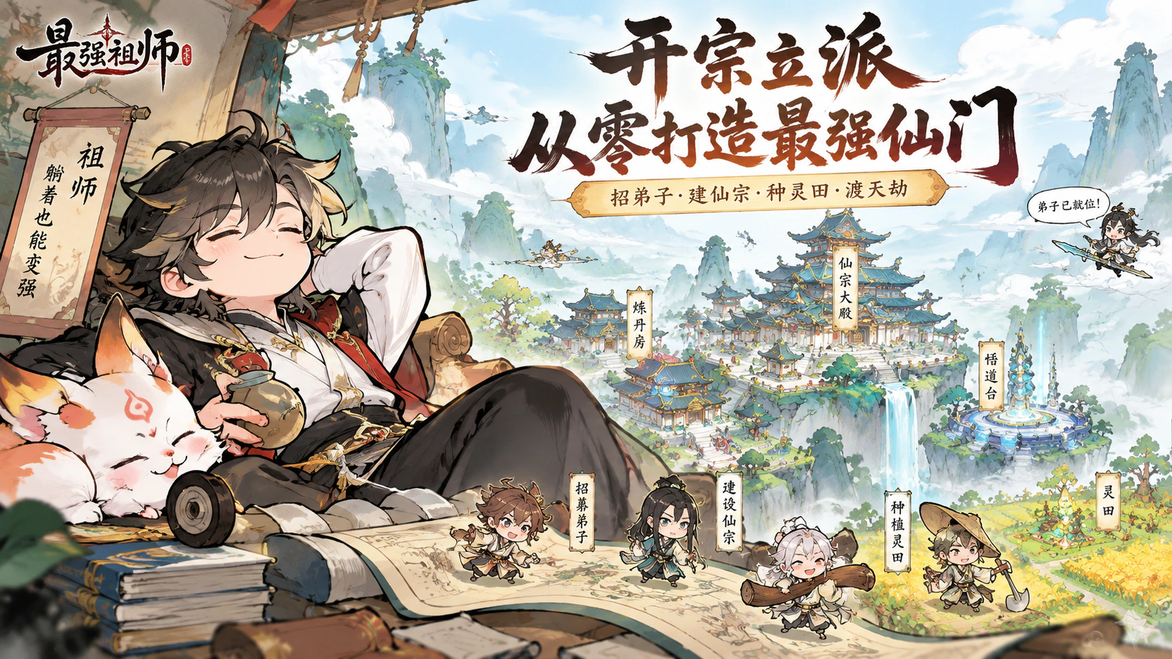 最强祖师宣传图
