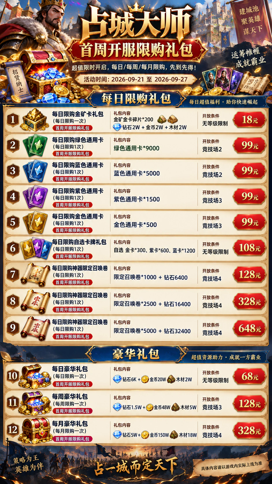 占城大师游戏详情福利 1